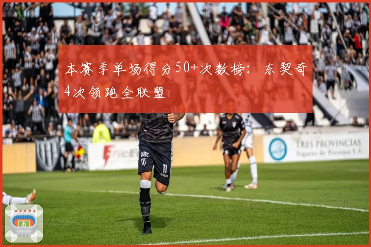 本赛季单场得分50+次数榜:东契奇4次领跑全联盟