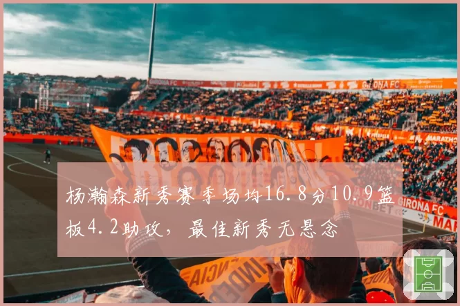 杨瀚森新秀赛季场均16.8分10.9篮板4.2助攻，最佳新秀无悬念